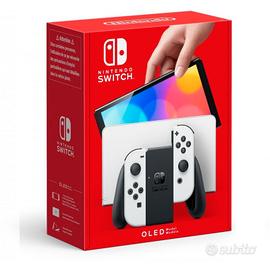 Switch console oled white per giocare
