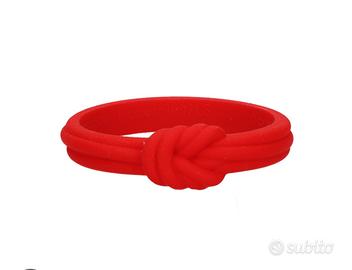 Braccialetto O bag rosso