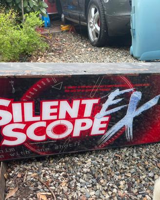 Insegna silent scope ex cabinato arcade