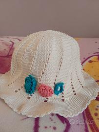 cappello fatto a mano bambina