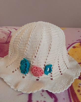 cappello fatto a mano bambina