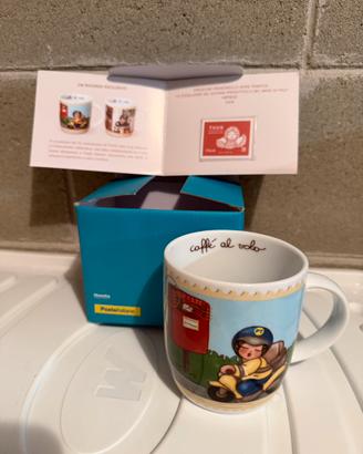 Tazza thun poste con francobollo