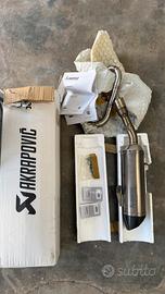 Scarico completo originale Yamaha MT125 Akrapovic