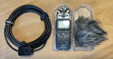 Zoom H5 + prolunga ECM6