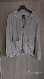 Giacca Rifle uomo grigia in cotone felpato