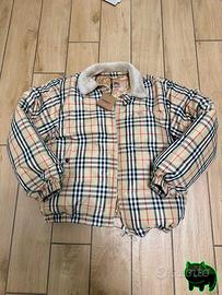 Giacca burberry x supreme