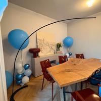 Lampada LED piantana ad arco