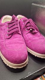 Hogan scamosciate fucsia n 38 
