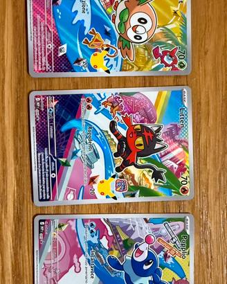 Pokemon trio Alola