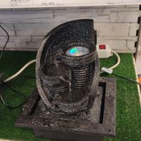 fontana con luci led cm.20x25