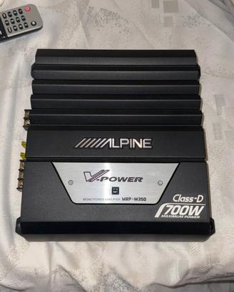 Amplificatore alpine mrp-m350