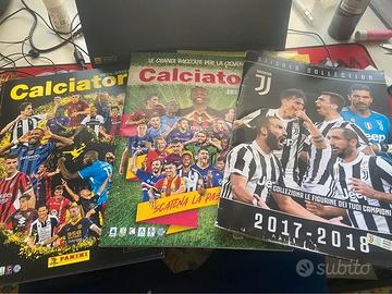 Lotto 3 album figurine calcio