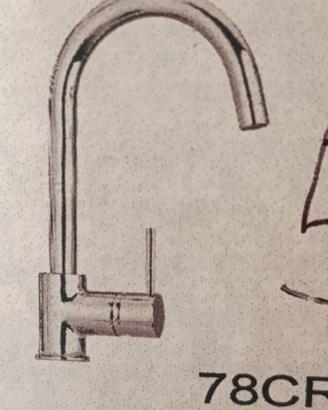 Miscelatore cucina canna alta Colosseo cromo