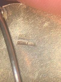 Fermi 925 argento color oro