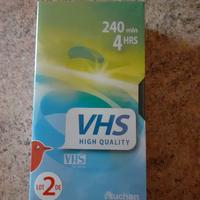 Videocassette VHS 240 minuti vergini