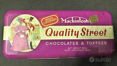 Scatola in lamiera per cioccolatini