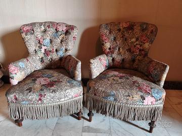 Coppia di poltroncine anni '30