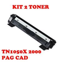 2 TN1050X Com Brother DCP1510,1512 HL1110,1112