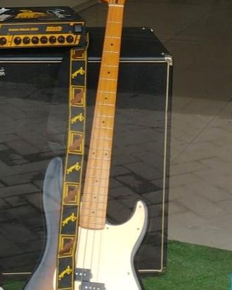 basso elettrico 4 corde squire p bass  vibe's 50 