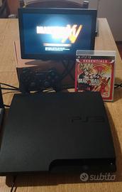 PlayStation 3 Slim + DualShock 3 + Dragonball XV