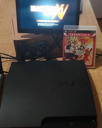 PlayStation 3 Slim + DualShock 3 + Dragonball XV