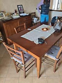 SET COMPLETO ARTE POVERA IN NOCE MASSELLO