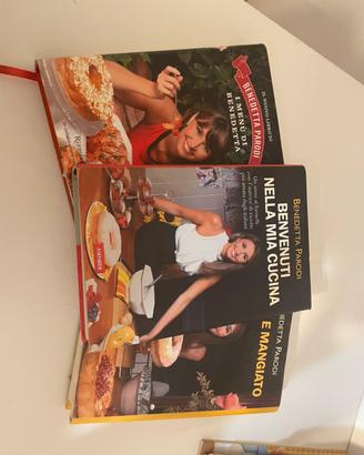 Lotto 3 libri cucina Benedetta Parodi ricette