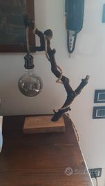 lampada da tavolo artigianale 