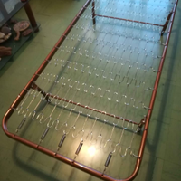 Rete letto singola pieghevole con materasso