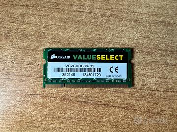 Ram Corsair 2GB