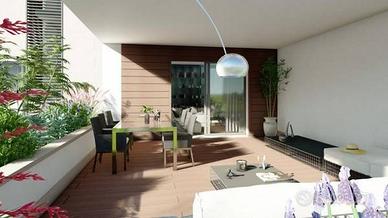 Appartamento di 126 m² con 4 locali e box auto a S