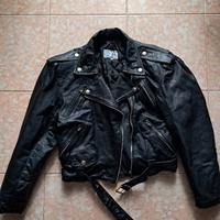 giacca donna chiodo vera pelle 