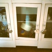 Vetrina shabby chic