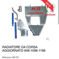 Radiatore da corsa aggiornato Ducati