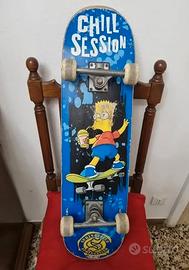 Skateboard Vintage 90s The Simpsons Bart Springfie