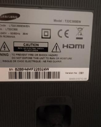 TV Samsung 22"