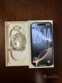 Iphone 16 pro 256 GB  nero