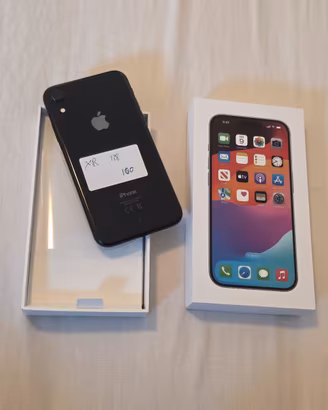 iPhone XR 128GB black batteria 100%