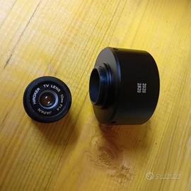 hiroxer tv lens 10mm f1.4  con adattatore 2020  28