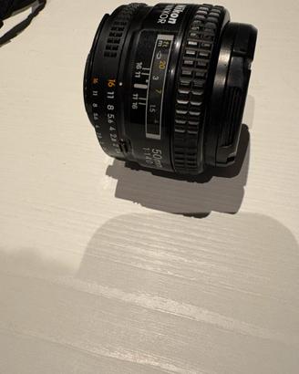 Nikon AF Nikkor 50mm f/1.4D — Fisso luminoso