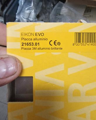 Placca 503 Vimar Eikon Evo