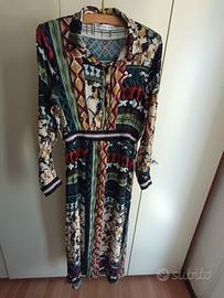 Vestito midi Clara Faith fantasia boho etnica 