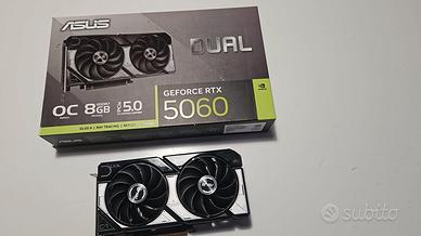 Scheda Video ASUS Dual RTX 5060 OC 8GB GDDR7
