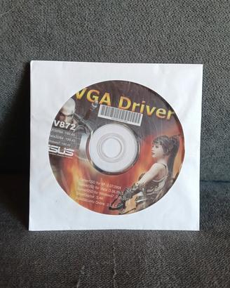 CD ASUS VGA Driver V872DirectX GamerOSD custodia