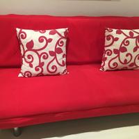 divano con schienale reclinabile a divano letto