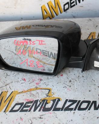 SPECCHIO SPECCHIETTO RETROVISORE SX SINISTRO JEEP 