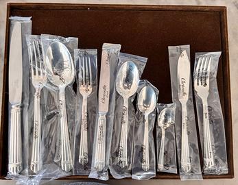 Christofle Linea ARIA Silver 120 posate sigillate