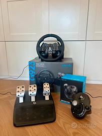 Volante Logitech G923 Xbox + pedaliera + cambio