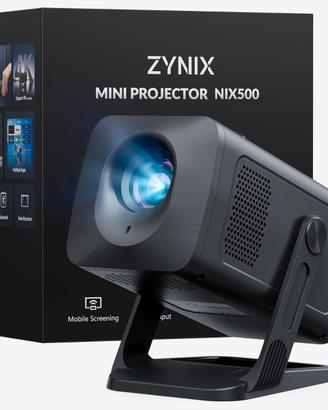 Mini Proiettore wifi con Android 14  4K e 1080P