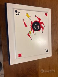 Fisch e carte da poker vintage